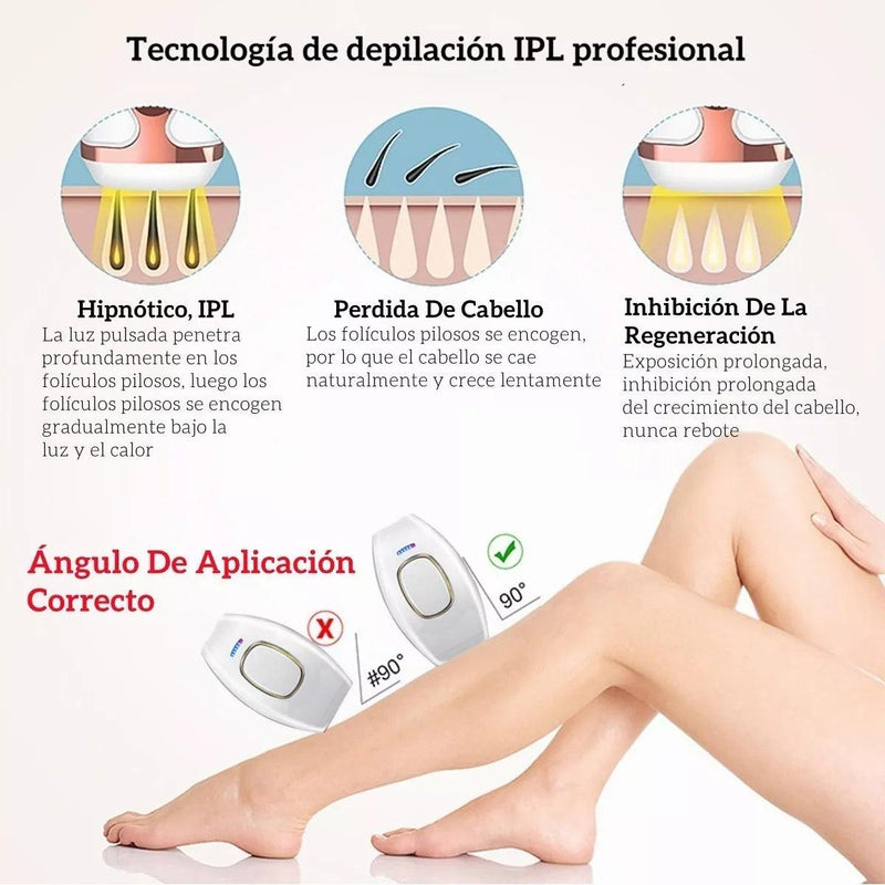 PureSkin - Depilador IPL + Rizador de Pestañas GRATIS - Quik Col