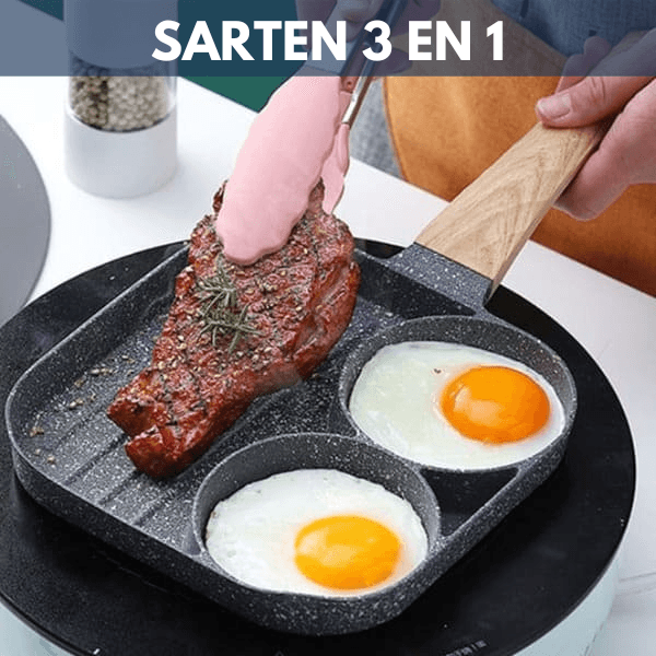 Three Food - Sarten 3 en 1 - Quik Col